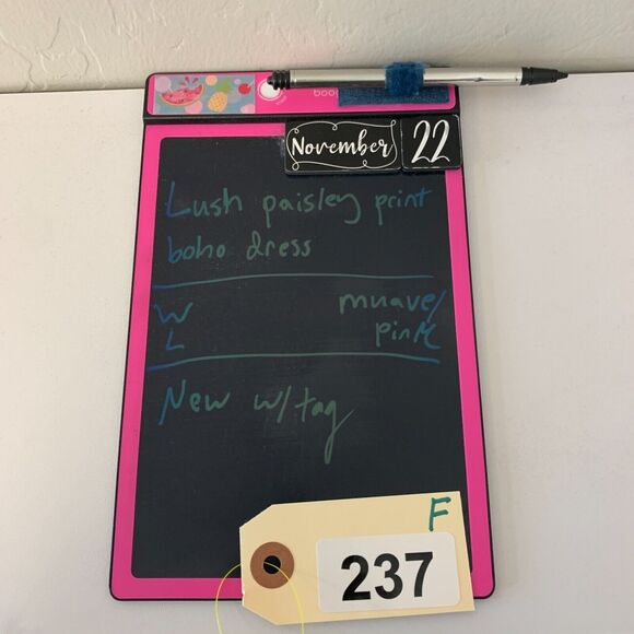 Lush Dress Womens L Large Rayon Paisley Print Sleeveless Smocked Halter Tie Neck - Picture 12 of 13